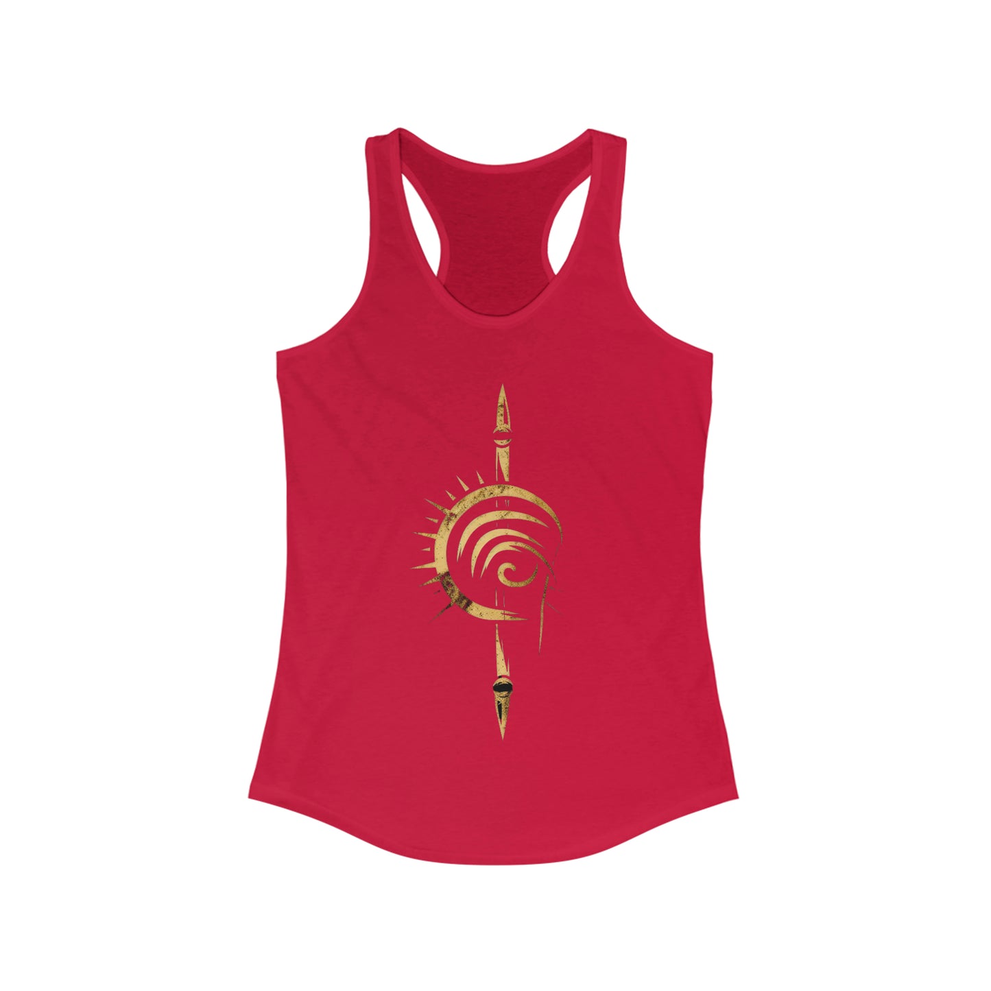 Tribal Relic - Women's Ideal Racerback Tank