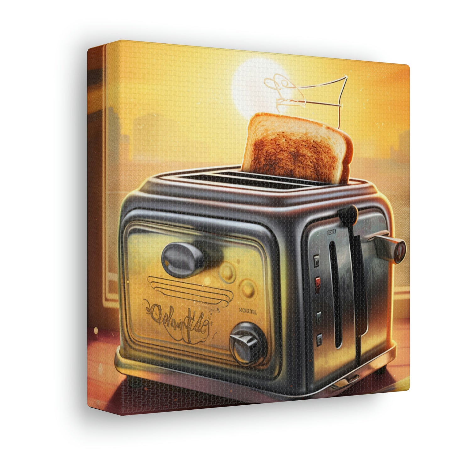 "Vintage Morning" - Canvas Gallery Wraps