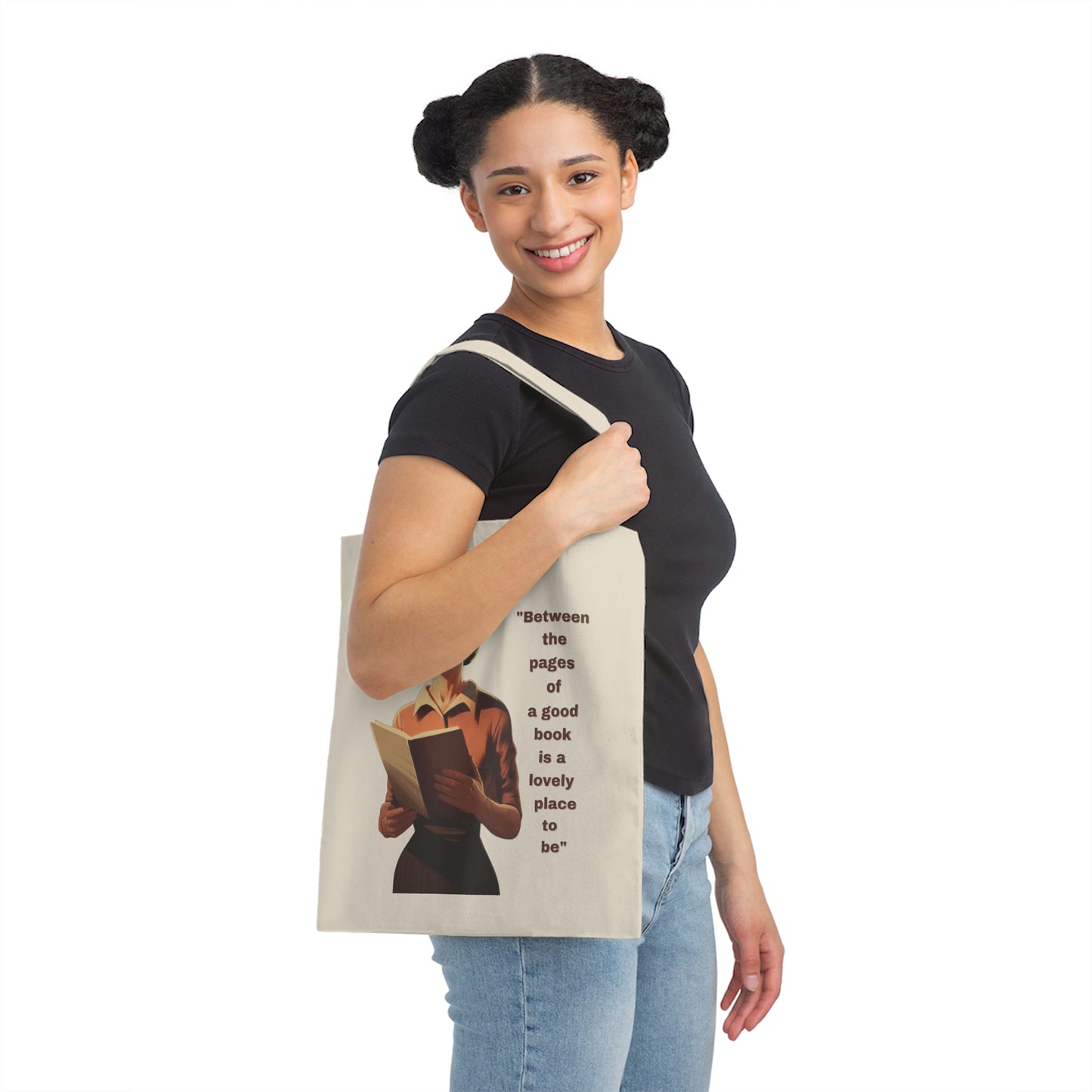 A Good Book - Canvas Tote Bag