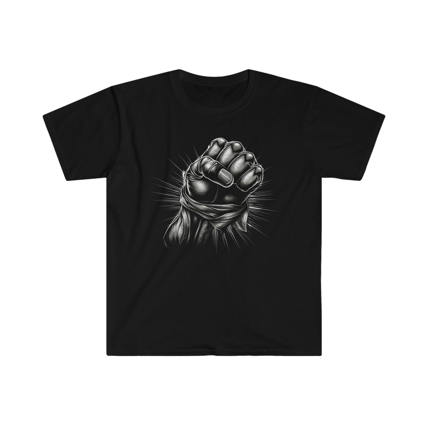 Furious Fist - Unisex Softstyle T-Shirt