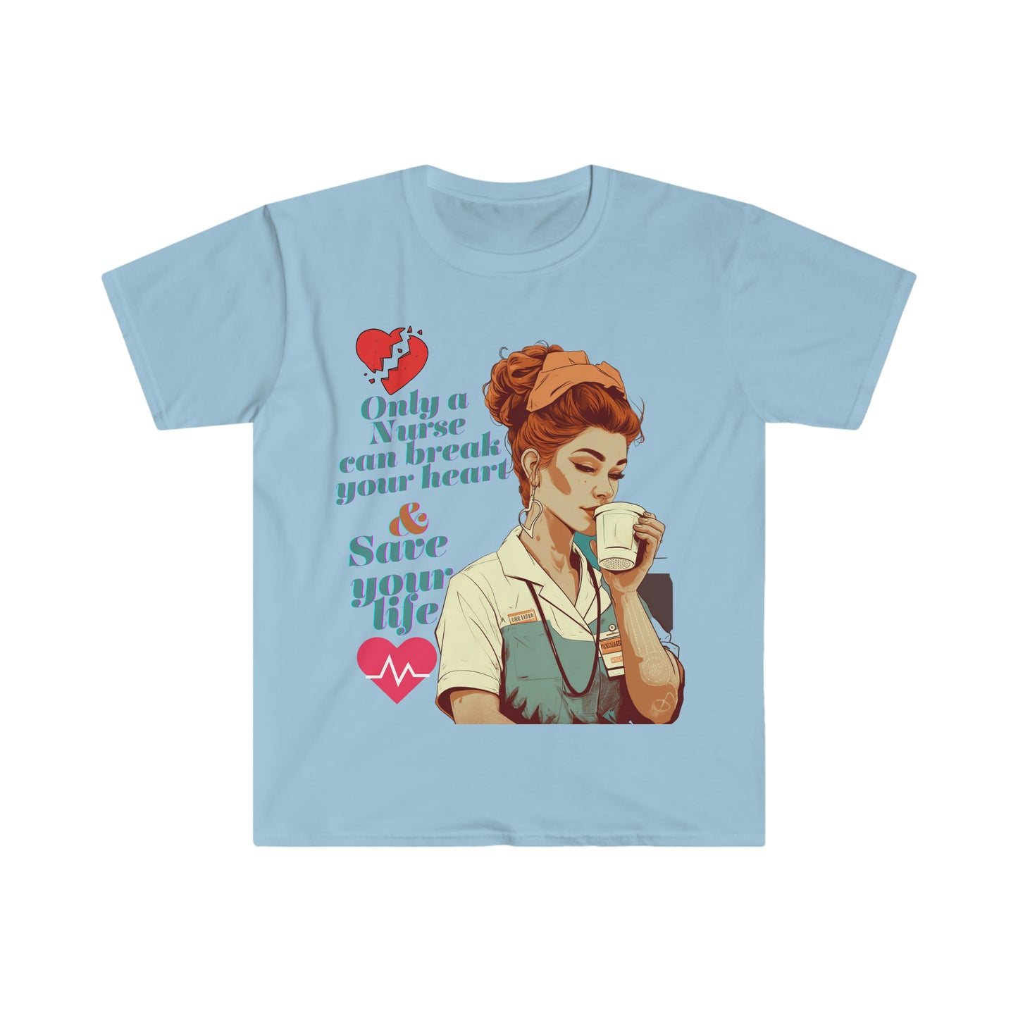 Heartbreaker Nurse - Unisex Softstyle T-Shirt