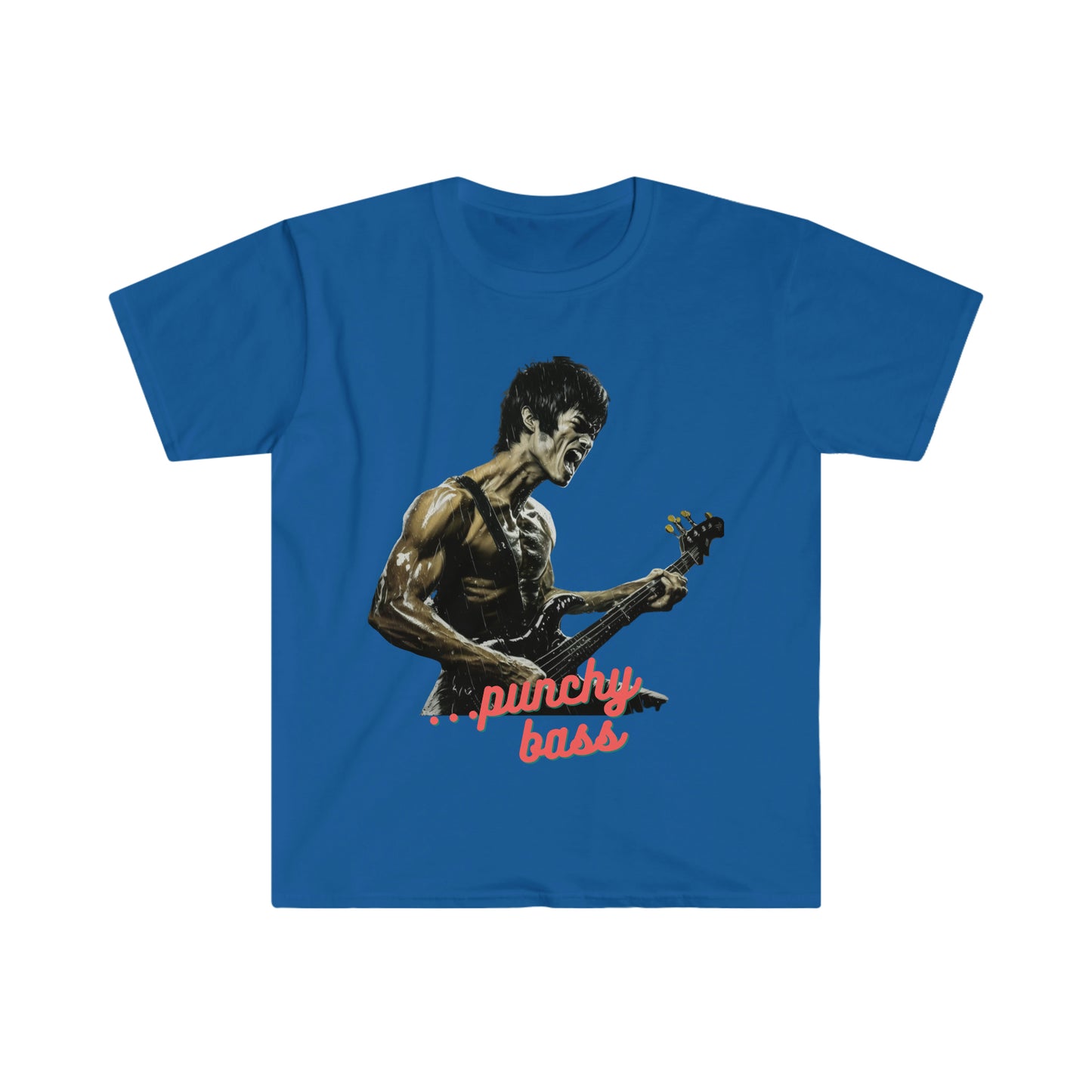 Punchy Bass - Unisex Softstyle T-Shirt