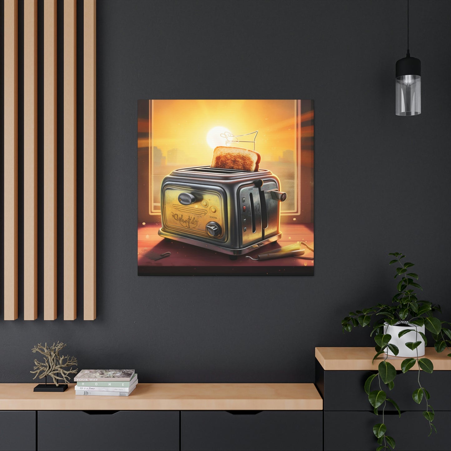 "Vintage Morning" - Canvas Gallery Wraps