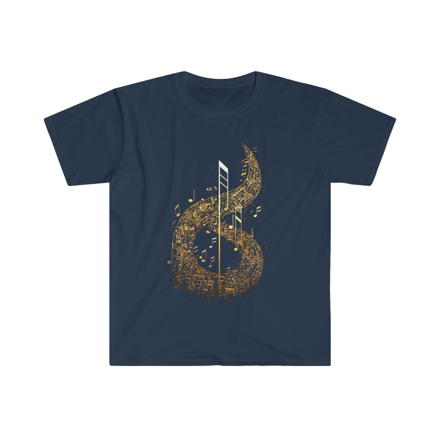 Jazz -  Music Themed Unisex Softstyle T-Shirt